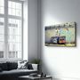 Other wall decoration - Banksy Life is Short Glass Wall Art  110CMx70CM - ARTDESIGNA