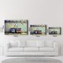 Other wall decoration - Banksy Life is Short Glass Wall Art  110CMx70CM - ARTDESIGNA