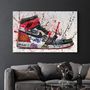 Other wall decoration - Street Art Footwear Glass Wall Art 110CMx70CM - ARTDESIGNA
