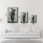 Other wall decoration - Banksy - Shopper Spaceman | Glass Wall Art 110CMx70CM - ARTDESIGNA