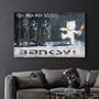 Autres décorations murales - Banksy - Le doux ouest doux | Art mural en verre 110CMx70CM - ARTDESIGNA