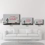Other wall decoration - Banksy - Call an Airstrike | Glass Wall Art  110CMx70CM - ARTDESIGNA