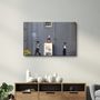 Other wall decoration - Banksy - Dynamite | Glass Wall Art 110CMx70CM - ARTDESIGNA