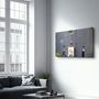 Other wall decoration - Banksy - Dynamite | Glass Wall Art 110CMx70CM - ARTDESIGNA