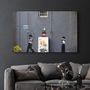 Other wall decoration - Banksy - Dynamite | Glass Wall Art 110CMx70CM - ARTDESIGNA
