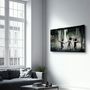 Other wall decoration - Banksy - Dancing TV | Glass Wall Art 110CMx70CM - ARTDESIGNA