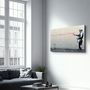Autres décorations murales - Banksy - Éternité | Art mural en verre 110CMx70CM - ARTDESIGNA
