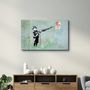 Other wall decoration - Banksy - No Parking | Glass Wall Art 110CMx70CM - ARTDESIGNA