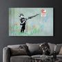Other wall decoration - Banksy - No Parking | Glass Wall Art 110CMx70CM - ARTDESIGNA