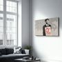 Autres décorations murales - Banksy – Intérêt à zéro pour cent | Art mural en verre 110CMx70CM - ARTDESIGNA