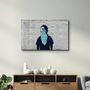 Autres décorations murales - Banksy - Winnie l'ourson | Art mural en verre  110CMx70CM - ARTDESIGNA