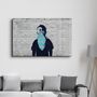 Autres décorations murales - Banksy - Winnie l'ourson | Art mural en verre  110CMx70CM - ARTDESIGNA