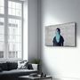 Autres décorations murales - Banksy - Winnie l'ourson | Art mural en verre  110CMx70CM - ARTDESIGNA