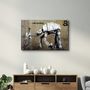 Other wall decoration - Banksy - I am Your Father | Glass Wall Art  110CMx70CM - ARTDESIGNA