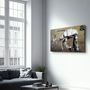 Other wall decoration - Banksy - I am Your Father | Glass Wall Art  110CMx70CM - ARTDESIGNA