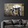 Other wall decoration - Banksy - I am Your Father | Glass Wall Art  110CMx70CM - ARTDESIGNA