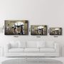 Other wall decoration - Banksy - I am Your Father | Glass Wall Art  110CMx70CM - ARTDESIGNA