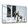 Autres décorations murales - Banksy - Pillage des soldats | Art mural en verre 110CMx70CM - ARTDESIGNA