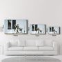 Autres décorations murales - Banksy - Pillage des soldats | Art mural en verre 110CMx70CM - ARTDESIGNA