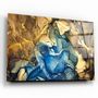 Autres décorations murales - Art mural en verre à 3 motifs en marbre 110CMx70CM - ARTDESIGNA