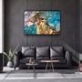Other wall decoration - Marble Design 2Glass Wall Art 110CMx70CM - ARTDESIGNA