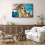 Other wall decoration - Marble Design 2Glass Wall Art 110CMx70CM - ARTDESIGNA