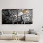 Autres décorations murales - Marbre noir - Décoration murale DuoGlass 100X200CM  - ARTDESIGNA