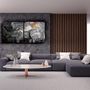 Autres décorations murales - Marbre noir - Décoration murale DuoGlass 100X200CM  - ARTDESIGNA
