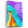 Other wall decoration - Colorful MarbleGlass Wall Art 110CMx70CM - ARTDESIGNA