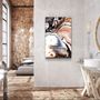 Other wall decoration - Marble PatternGlass Wall Art 110CMx70CM - ARTDESIGNA
