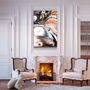 Other wall decoration - Marble PatternGlass Wall Art 110CMx70CM - ARTDESIGNA