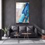 Autres décorations murales - Art mural en verre design en marbre 110CMx70CM - ARTDESIGNA