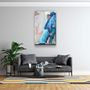 Autres décorations murales - Art mural en verre design en marbre 110CMx70CM - ARTDESIGNA