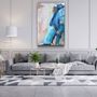 Autres décorations murales - Art mural en verre design en marbre 110CMx70CM - ARTDESIGNA