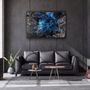 Autres décorations murales - Marble Design V1, décoration murale en verre 110CMx70CM - ARTDESIGNA
