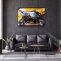 Other wall decoration - MarbleTonesDesigner's Collection Glass Wall Art  110CMx70CM - ARTDESIGNA