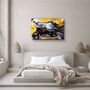 Other wall decoration - MarbleTonesDesigner's Collection Glass Wall Art  110CMx70CM - ARTDESIGNA