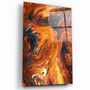 Autres décorations murales - Marble LavaArt mural en verre de la collection Designer 110CMx70CM - ARTDESIGNA