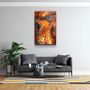 Autres décorations murales - Marble LavaArt mural en verre de la collection Designer 110CMx70CM - ARTDESIGNA
