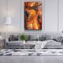 Autres décorations murales - Marble LavaArt mural en verre de la collection Designer 110CMx70CM - ARTDESIGNA