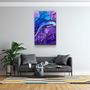 Other wall decoration - Marble Collection V2Glass Wall Art 110CMx70CM - ARTDESIGNA