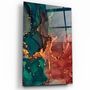 Autres décorations murales - Collection Marbre V1Art mural en verre 110CMx70CM - ARTDESIGNA