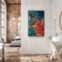 Autres décorations murales - Collection Marbre V1Art mural en verre 110CMx70CM - ARTDESIGNA