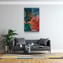 Autres décorations murales - Collection Marbre V1Art mural en verre 110CMx70CM - ARTDESIGNA