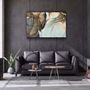 Other wall decoration - Marble Collection H3Glass Wall Art  110CMx70CM - ARTDESIGNA