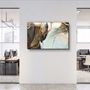 Other wall decoration - Marble Collection H3Glass Wall Art  110CMx70CM - ARTDESIGNA