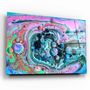 Other wall decoration - Marble GalaxyGlass Wall Art  110CMx70CM - ARTDESIGNA