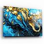 Other wall decoration - Marble Collection H7Glass Wall Art 110CMx70CM - ARTDESIGNA