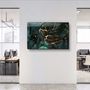 Other wall decoration - Marble Collection H9Glass Wall Art 110CMx70CM - ARTDESIGNA
