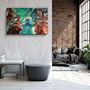 Autres décorations murales - Collection Marbre H10Décor mural en verre 110CMx70CM - ARTDESIGNA